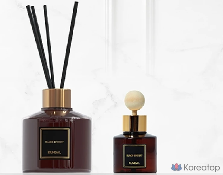 Диффузор для ароматизации Kundal Perfume Diffuser + палочки для ткани, оттенок Black Cherry, 200 мл, 1 шт., фото 5