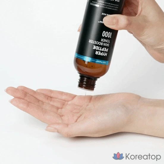 Тонер WELLAGE Hyper Peptide Skin Booster Toner, 200 мл, 1 шт.