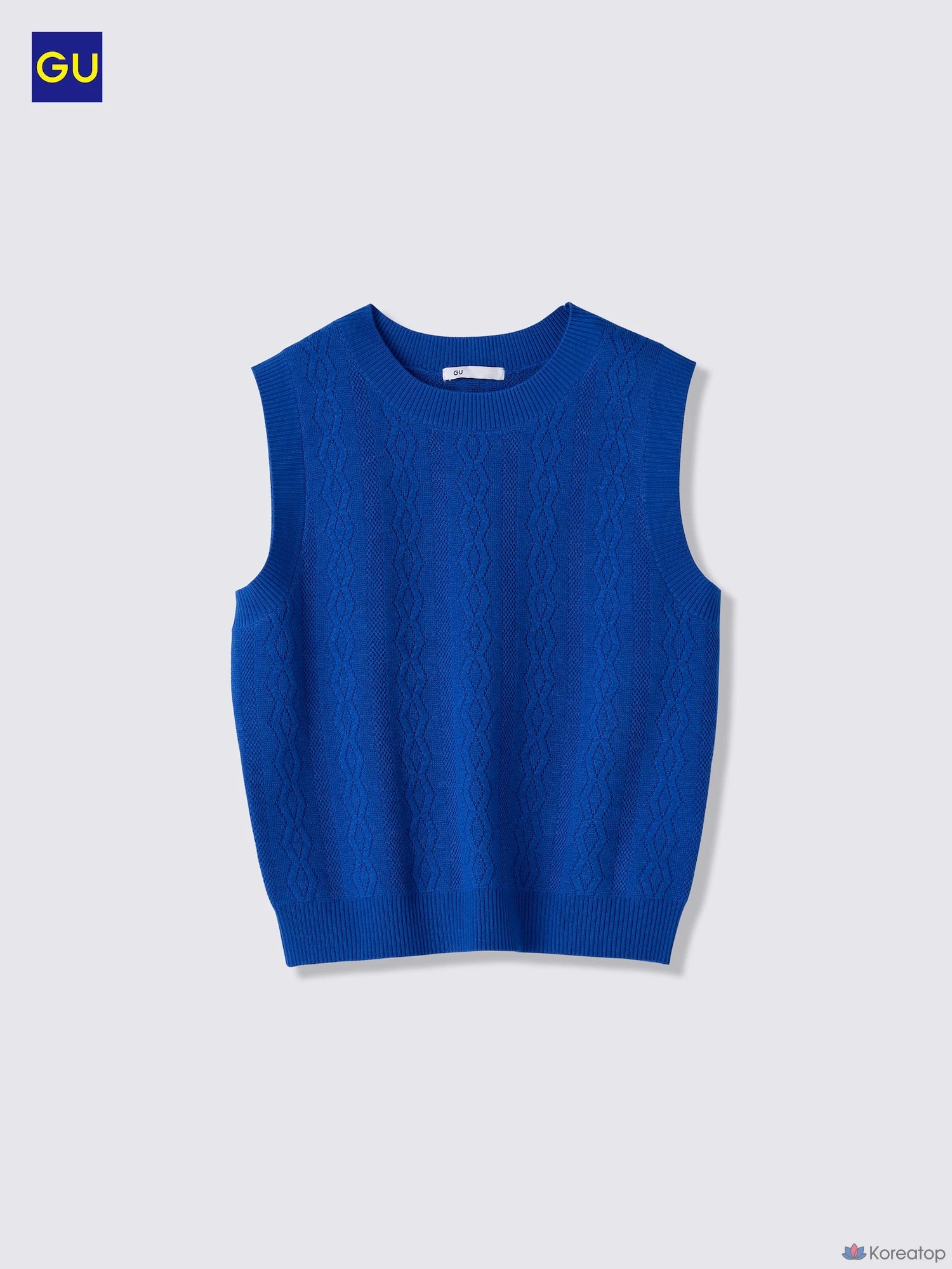 Вязаный топ Uniqlo Crew Neck Sleeveless Knit