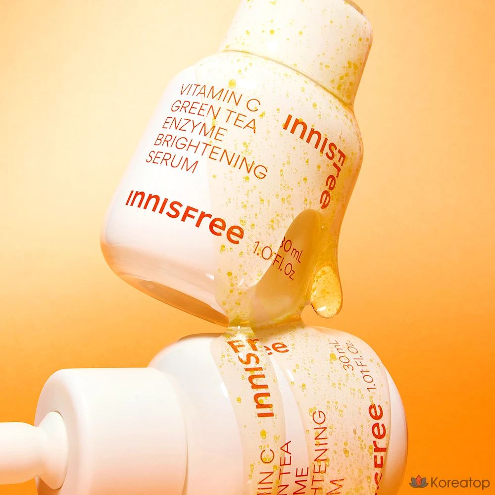 Сыворотка Innisfree Vitamin C Green Tea Enzyme Spot Toning Serum, 50 мл, 1 шт., фото 2
