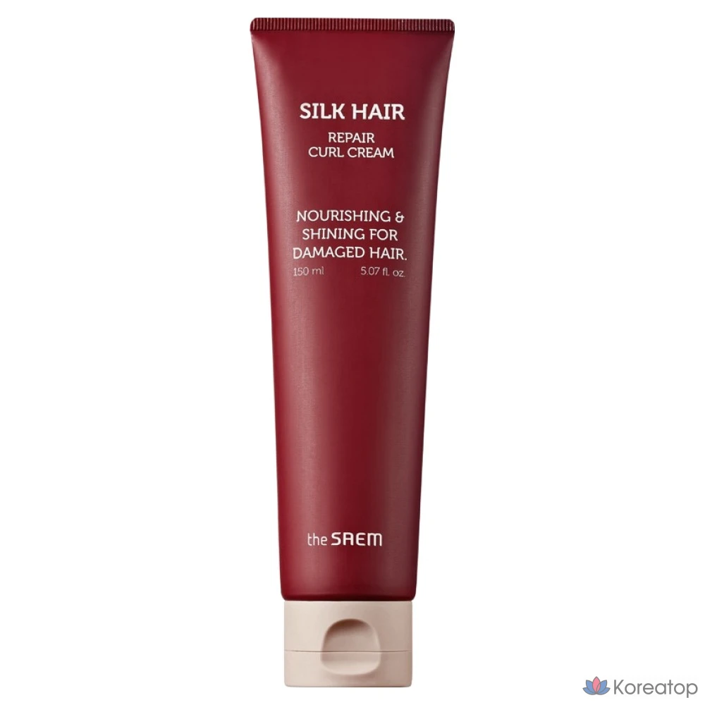 Крем для волос The Saem Silk Hair Repair Curl Cream, 150 мл, 1 шт.