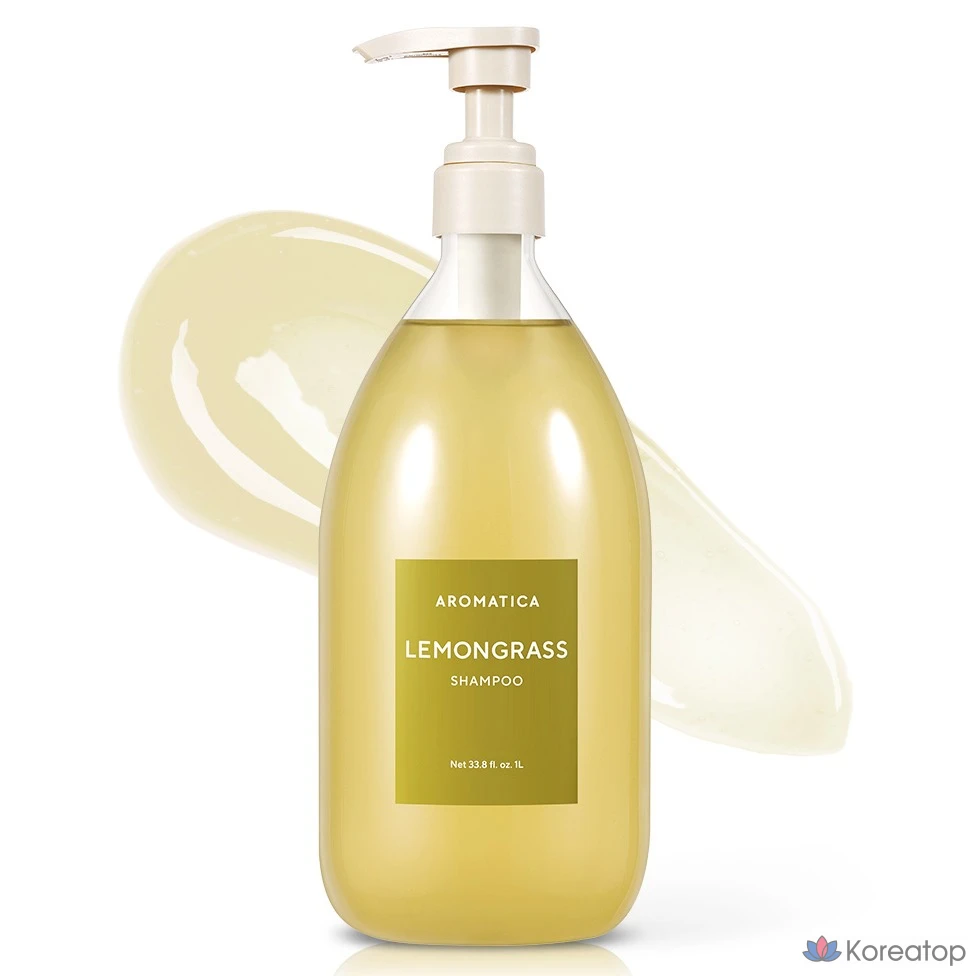 Шампунь против выпадения волос Aromatica Lemongrass Hair Loss Care Shampoo, 1 л, 1 шт.