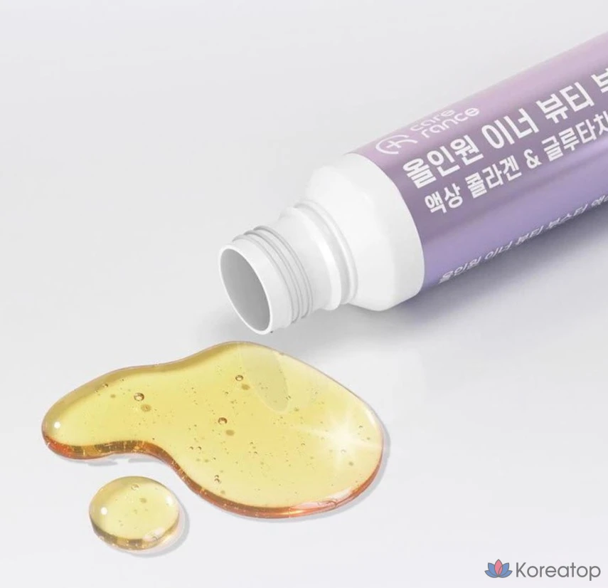 Пилинг Coreana Carelane All-in-One Inner Beauty Booster Liquid Collagen &amp; Glutathione Double Shot, 1 шт.
