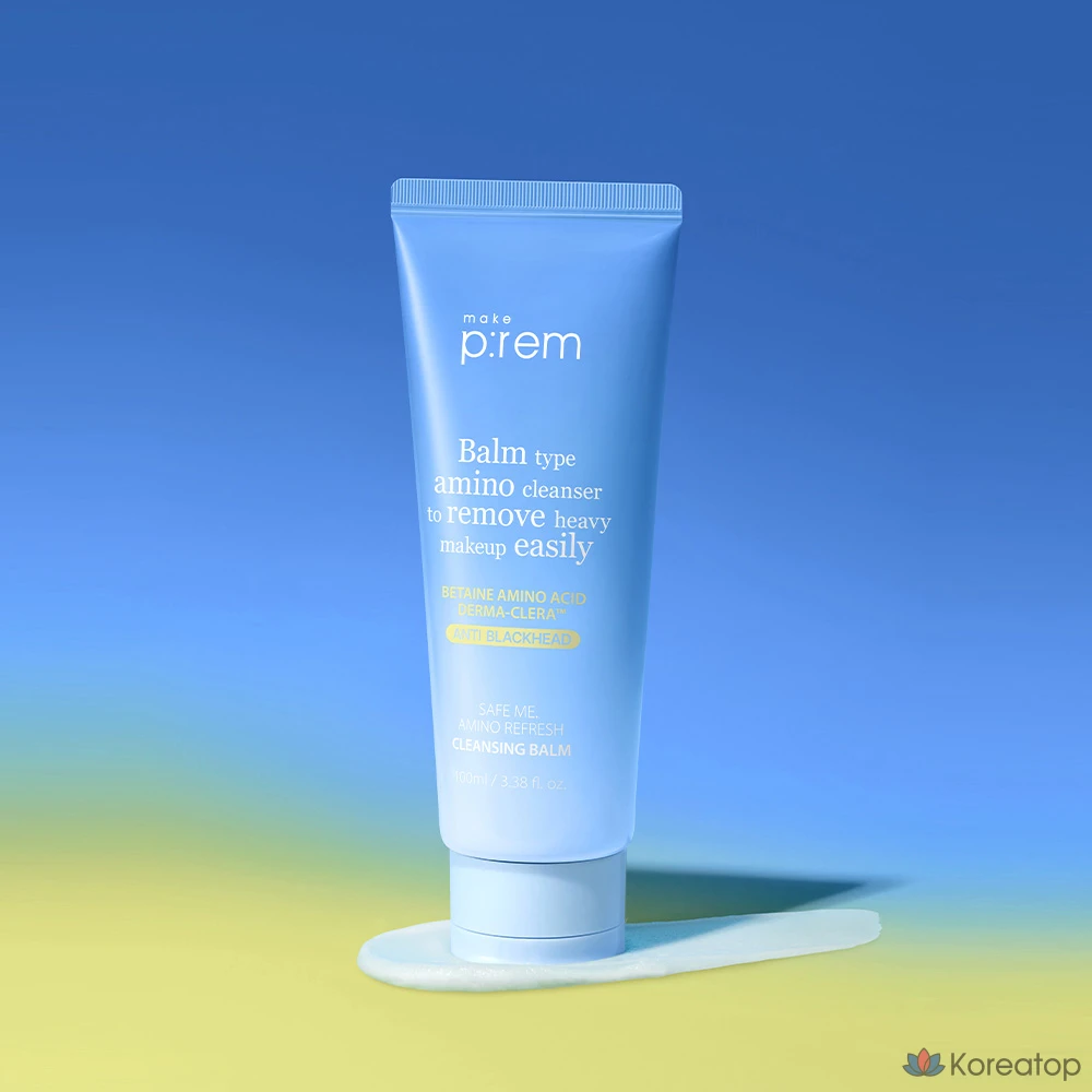 Очищающий бальзам MAKE P:REM Safe Me Amino Refresh Cleansing Balm, 100 мл, 1 шт., фото 6