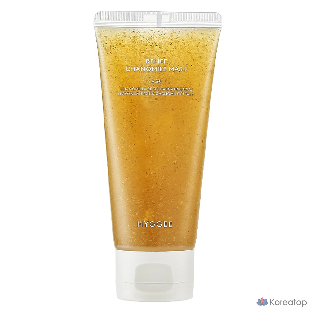 Тканевая маска для лица HYGGEE Relief Chamomile Mask, 95 мл, 1 шт.