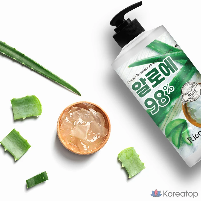 Успокаивающий гель с алоэ Ricocell Nature Recovery Aloe Soothing Gel EX, 1 л, 1 шт.