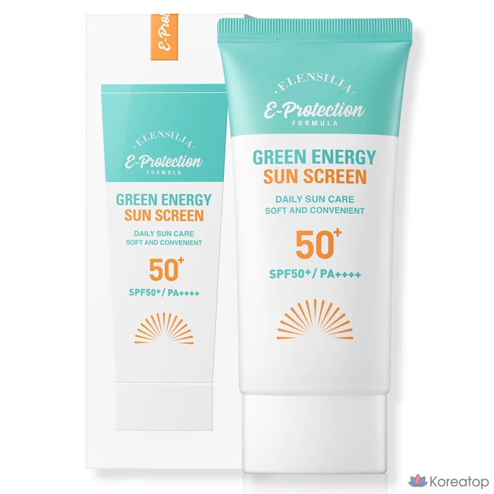 Солнцезащитный крем Elensilia Green Energy, 50 мл, 1 шт.