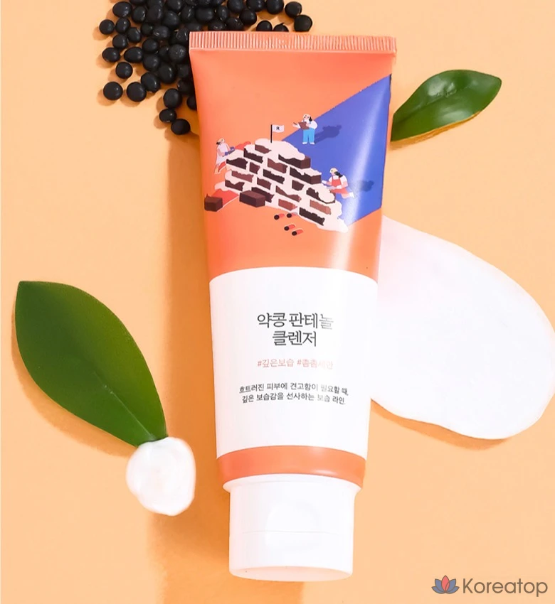 Крем-гель для умывания Round Lab Dokdo Panthenol Cleanser, 150 мл, 1 шт.