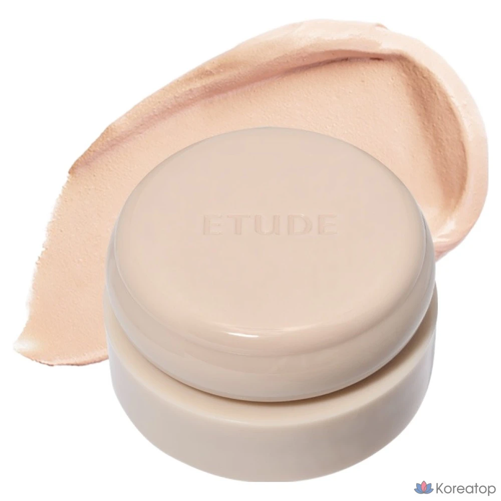 Консилер Etude House Double Lasting Cover Talk Concealer Pot, оттенок 01 Light Ivory, 4 г, 1 шт.