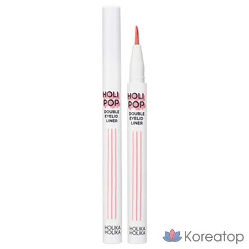 Подводка для глаз Holika Holika Holi Pop Twin Liner, оттенок Rose Tinting, 0.5 г, 1 шт.