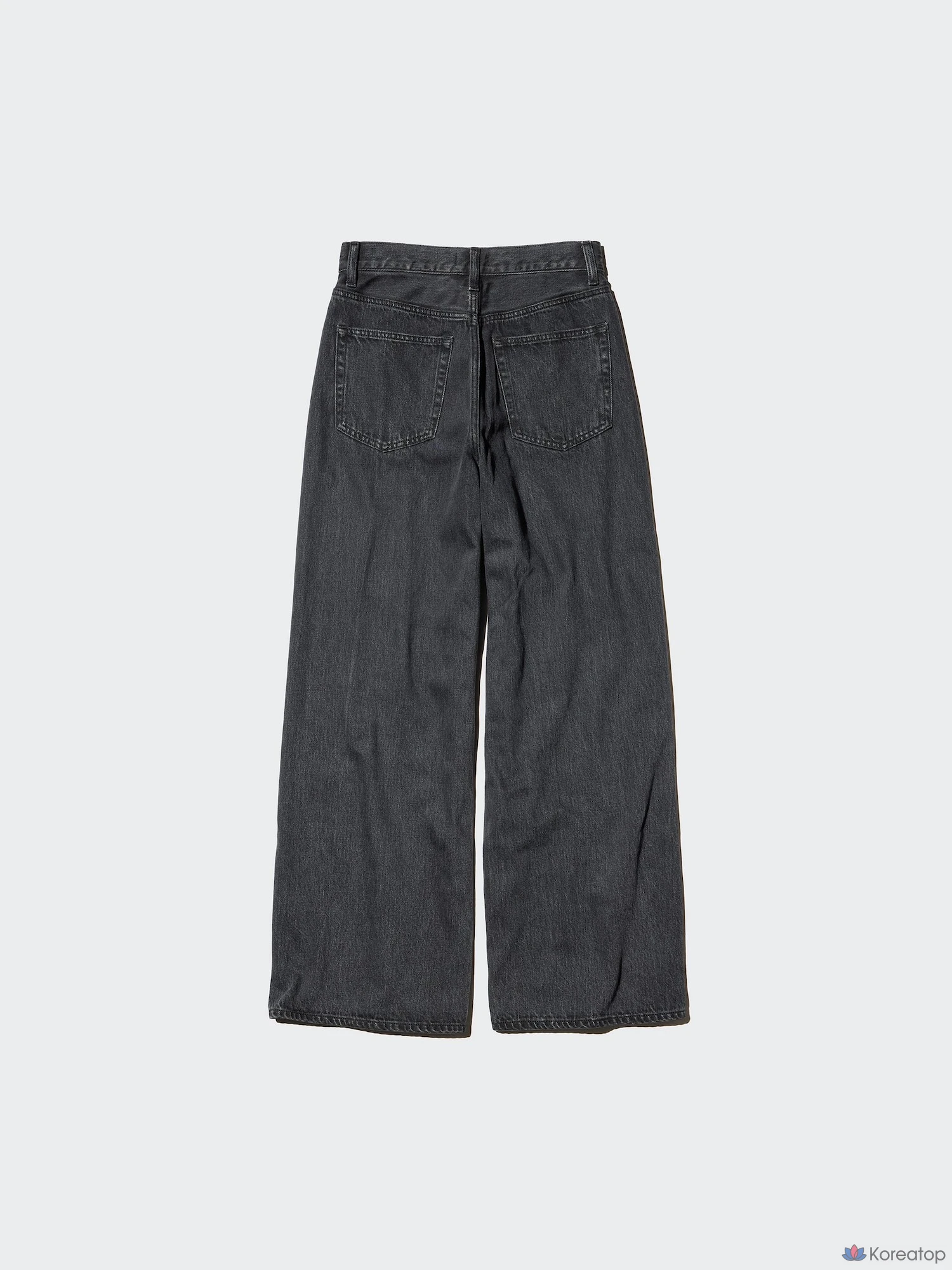 Джинсы Uniqlo High-Rise Wide Jeans, фото 4