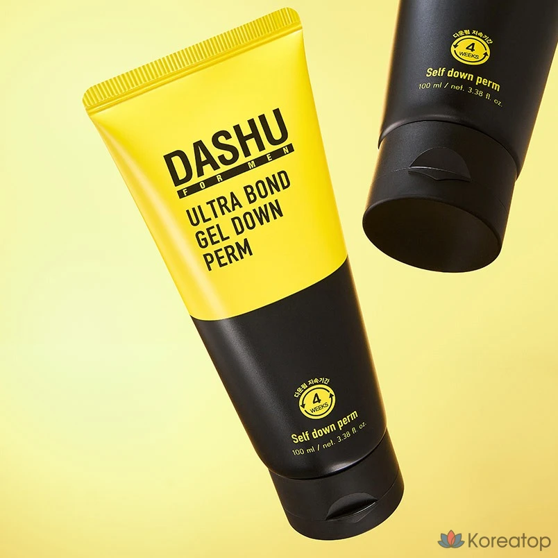 Набор для ухода DASHU For Men Ultra Bond Gel Down Perm Set, 100 мл, 1 шт.