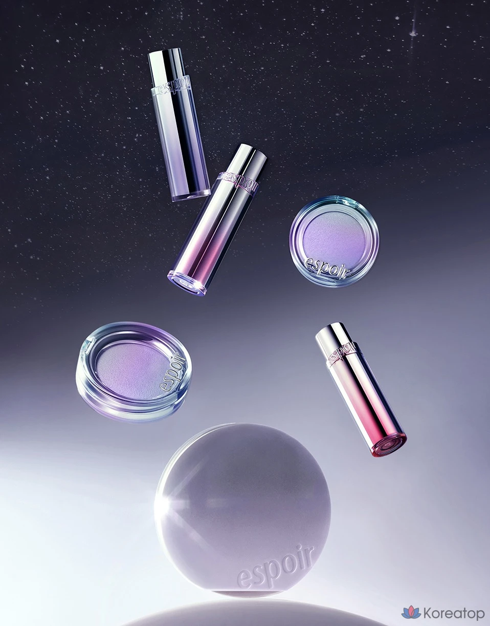 Тинт для губ Espoir Galaxy Edition Baming Glow Nowhere Lipstick, оттенок 4 Hey Bestie, 1 шт., фото 5