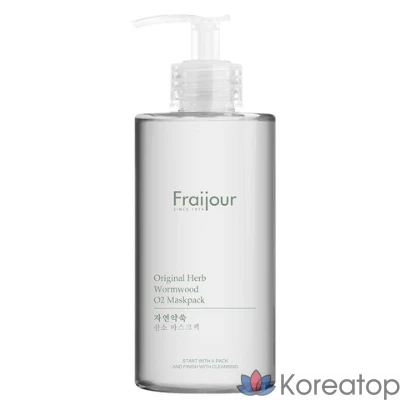 Тканевая маска для лица Fraijour Original Herb Natural Mugwort Oxygen Mask, 300 мл, 6 шт.