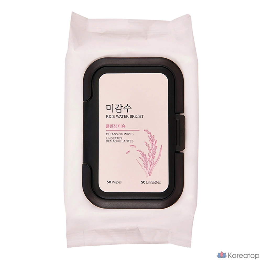 Очищающие салфетки The Face Shop Migamsu Bright Cleansing Tissue, 200 г, 50 шт.