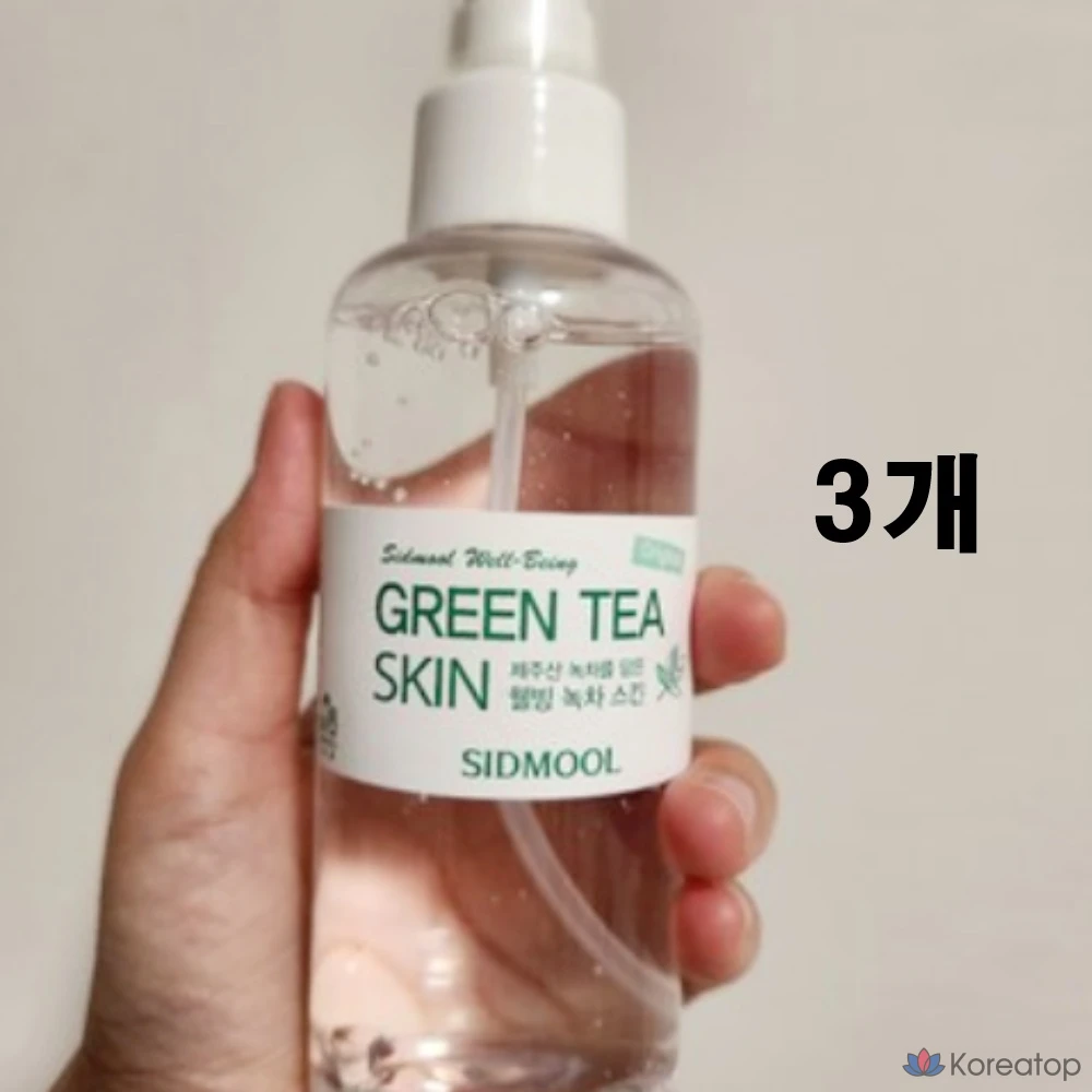 Тонер Sidmool Original Wellbeing Green Tea Skin Pore Elasticity, 500 мл, 1 шт., фото 7