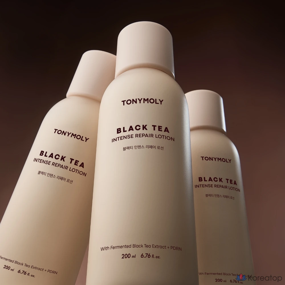 Лосьон Tony Moly Black Tea Intense Repair Lotion, 200 мл, 1 шт.