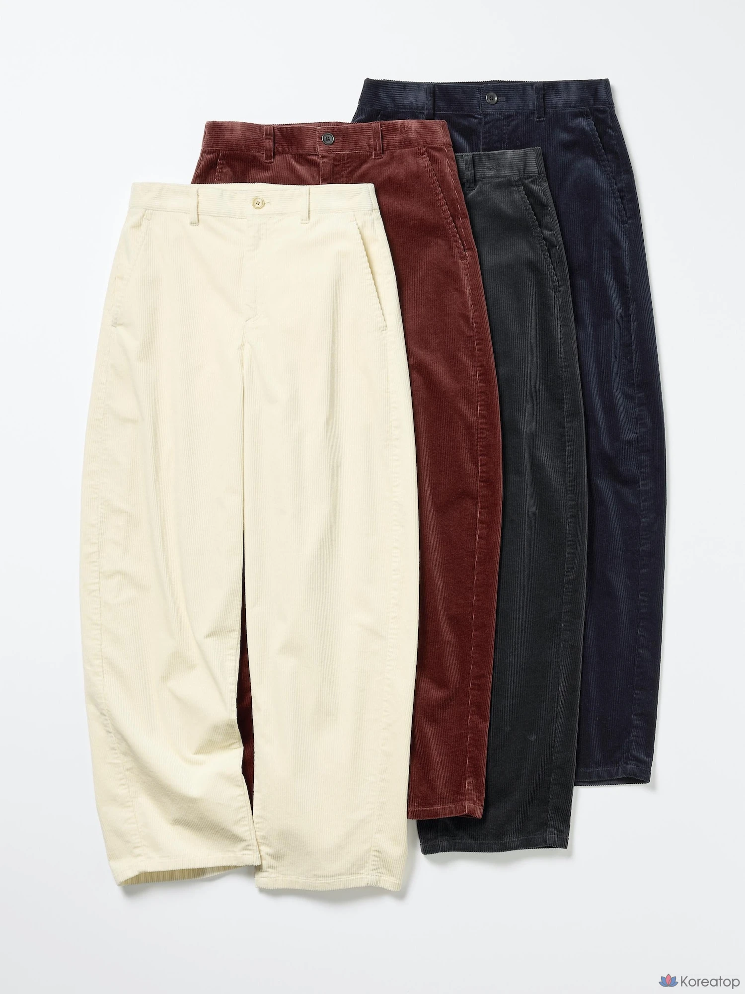 Брюки Uniqlo Corduroy Barrel Leg Pants