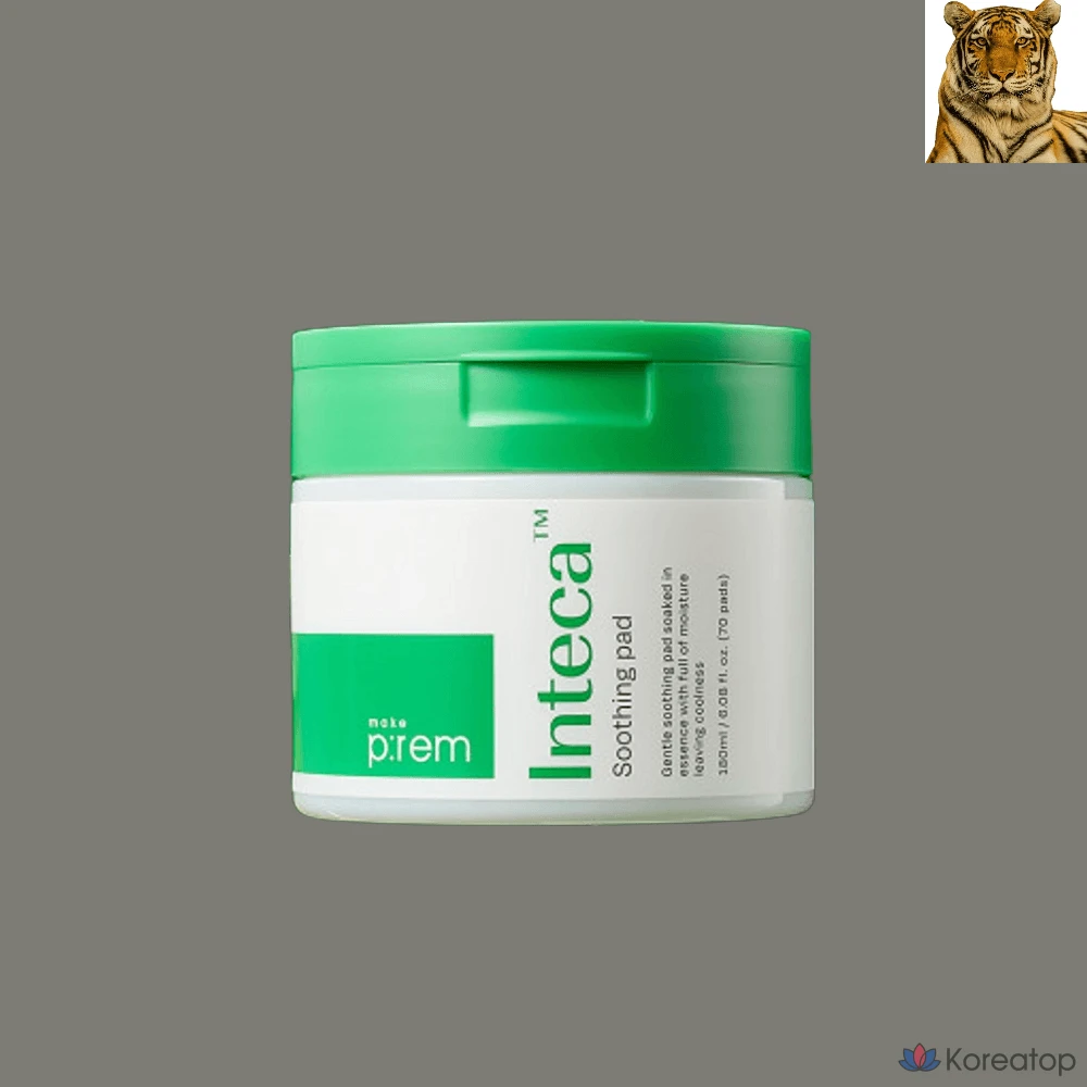 Пэды MAKE P:REM Inteca Soothing Pad, 70 шт.