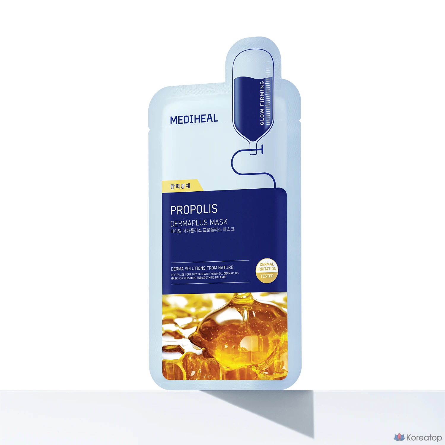 Тканевая маска для лица MEDIHEAL Derma Plus Propolis Mask, 10 шт.