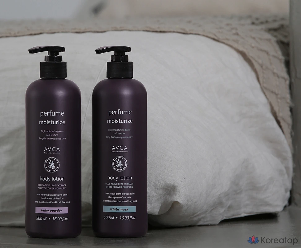 Лосьон для тела AVCA Perfume Body Lotion Baby Powder, 1 л, 1 шт.