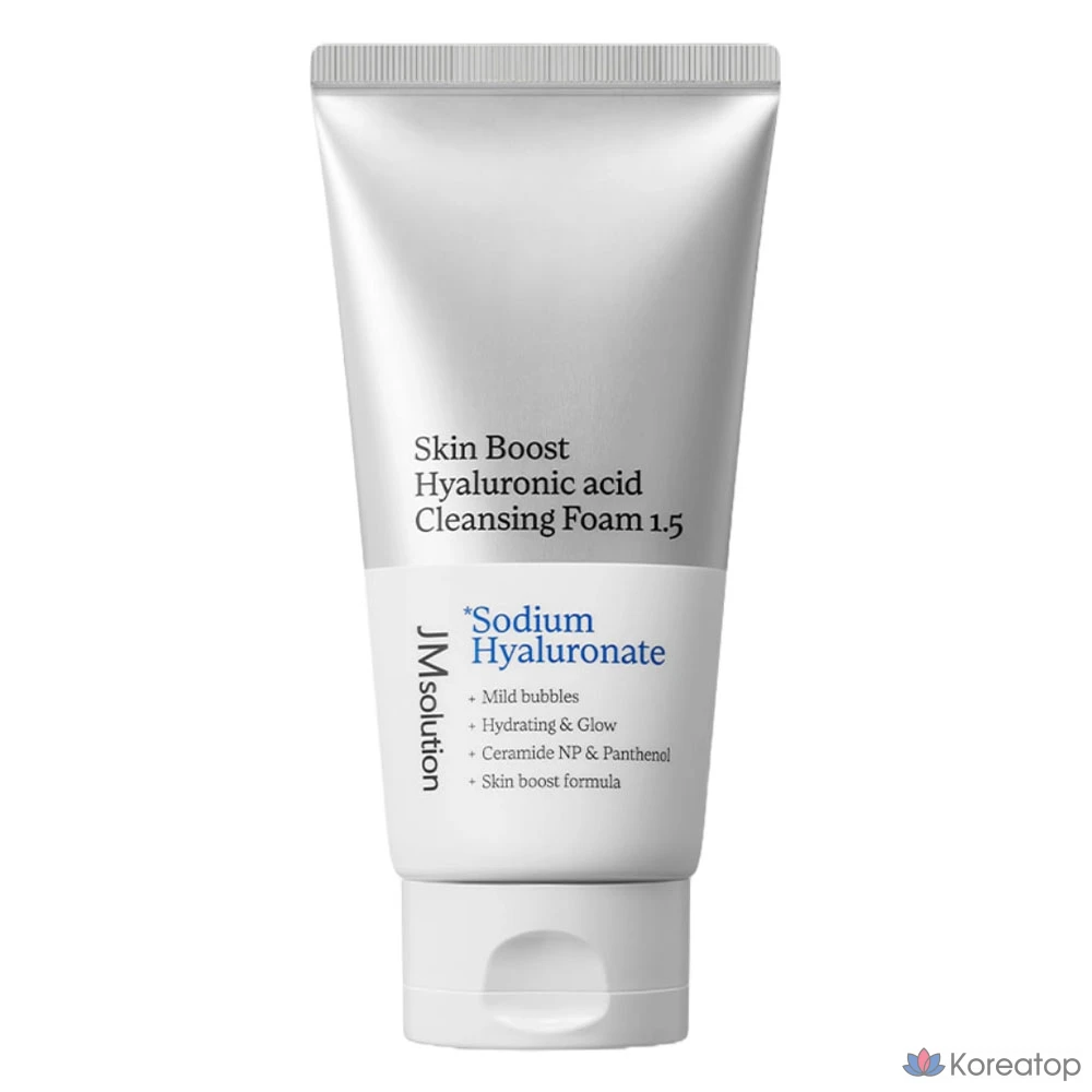 Очищающая пенка JM Solution Skin Boost Hyaluronic Acid Cleansing Foam 1.5, 150 мл, 1 шт.