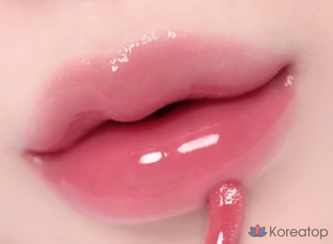 Блеск для губ Etude House Over Glowy Gloss, оттенок 06 Taro Berry, 1 шт.