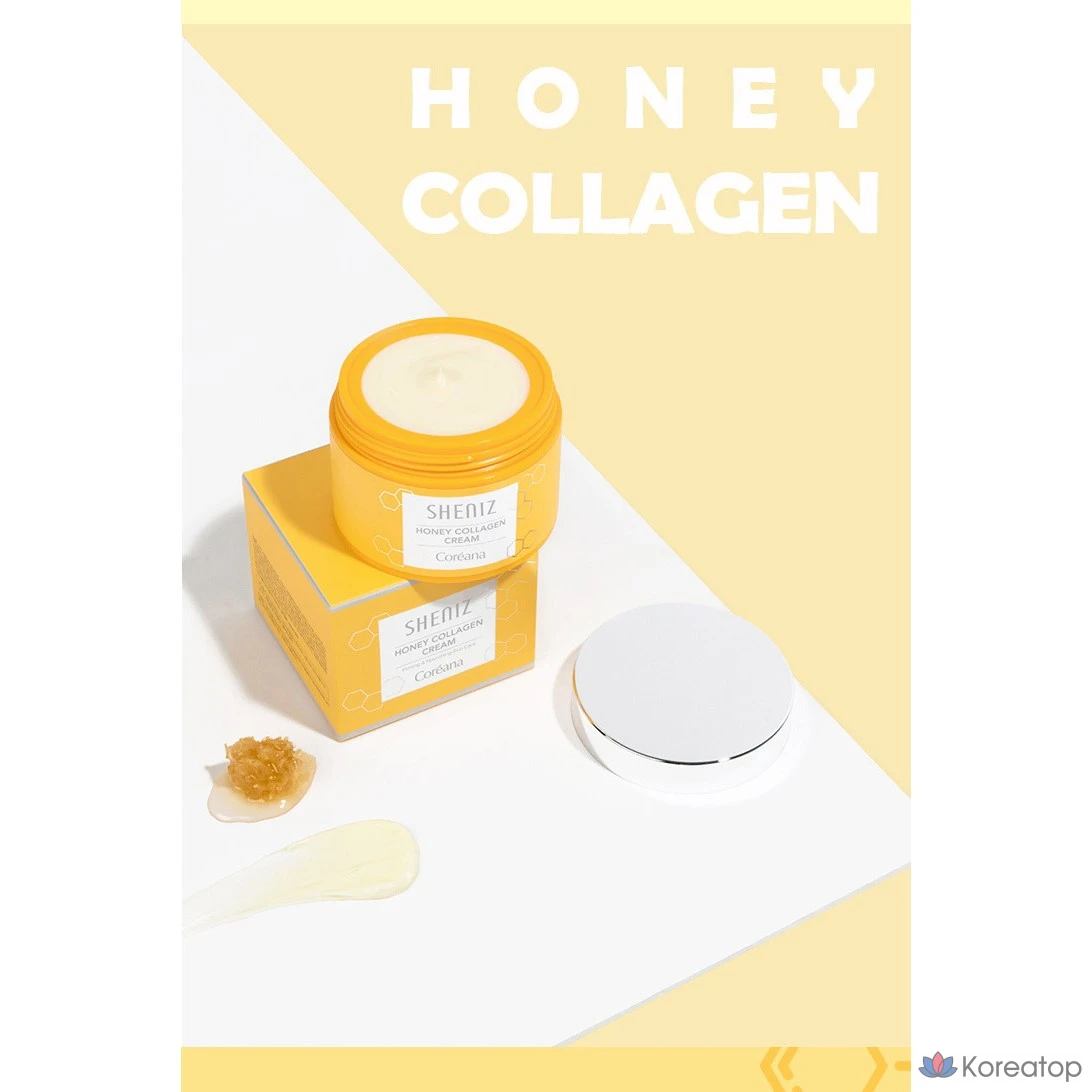 Крем для лица Coreana Shineez Honey Collagen Cream, 100 мл, 1 шт.