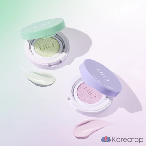 Кушон UIQ Biome Remedy Mini Tone-Up Sun Cushion, оттенок Purple, 1 шт.