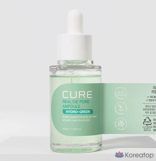 Ампульная сыворотка KIM JEONG MOON Aloe Cure Real Aloe Pore Ampoule, 40 мл, 1 шт.