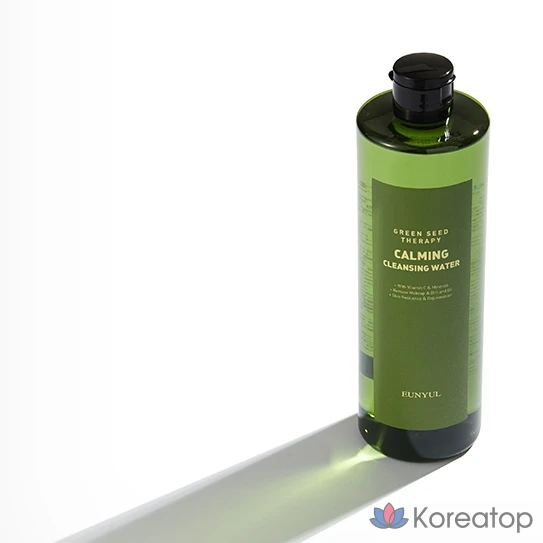 Очищающая вода Eunyul Green Seed Calming Cleansing Water, 500 мл, 1 шт.