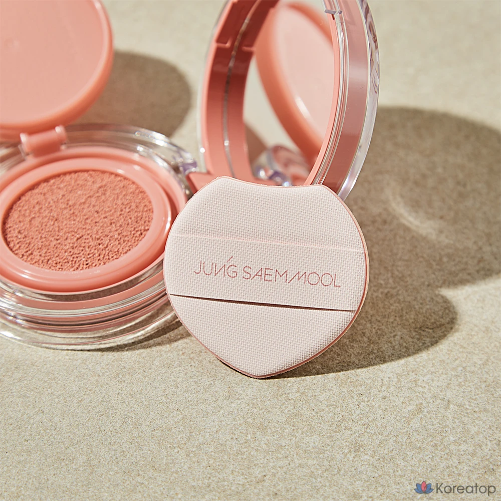 Кушон-румяна Jungsaemmool Artist Cushion Blush, оттенок Coral Halo, 4 г, 1 шт., фото 4