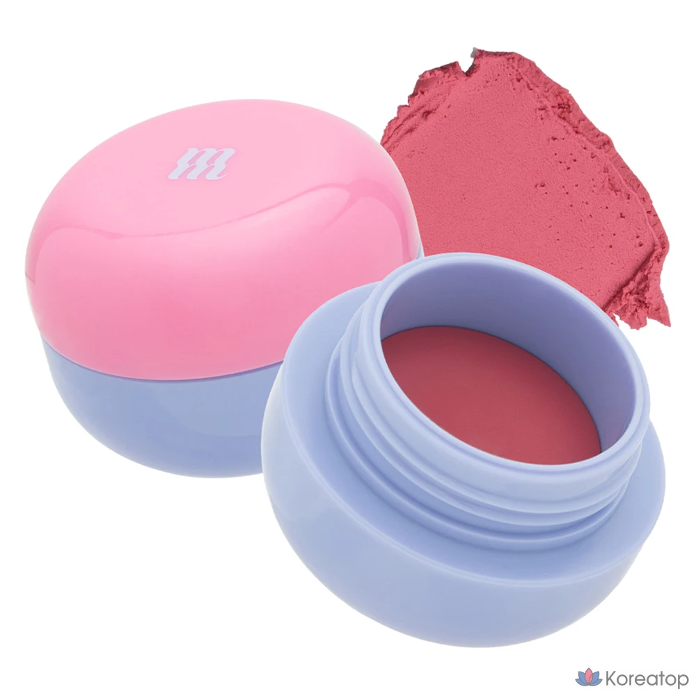 Тинт для губ MERZY Blurry Lip Mousse, оттенок BL6 Hug Pink, 6 г, 1 шт.