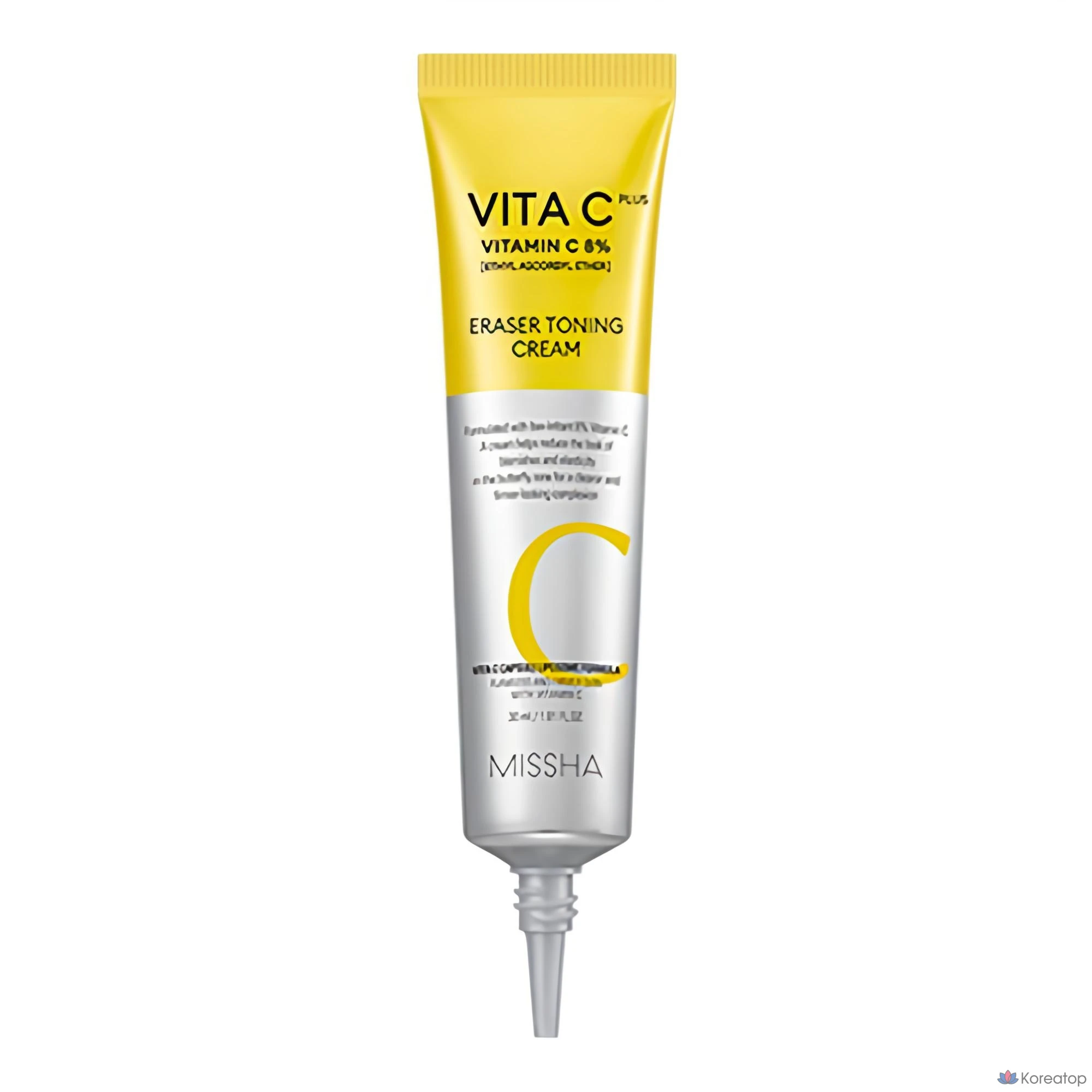 Тонер-крем Missha Vita C Plus Eraser Toning Cream, 30 мл, 1 шт.