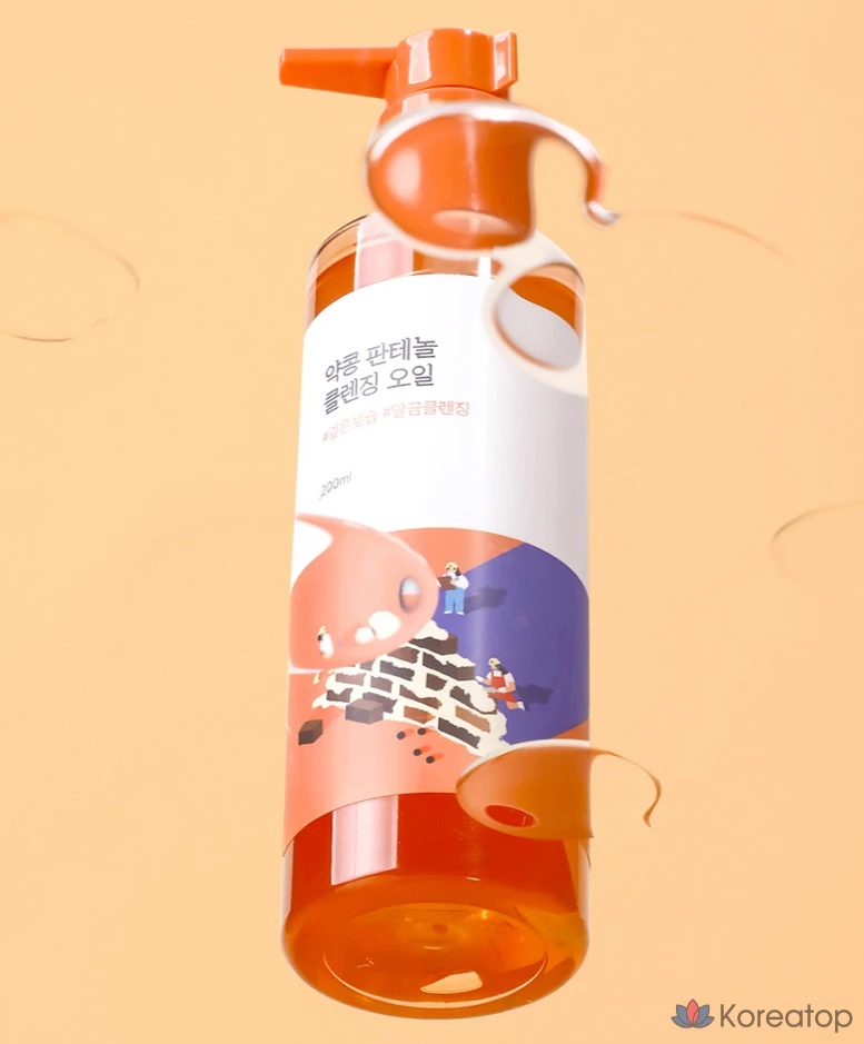 Гидрофильное масло Round Lab Soybean Panthenol Cleansing Oil, 200 мл, 1 шт.