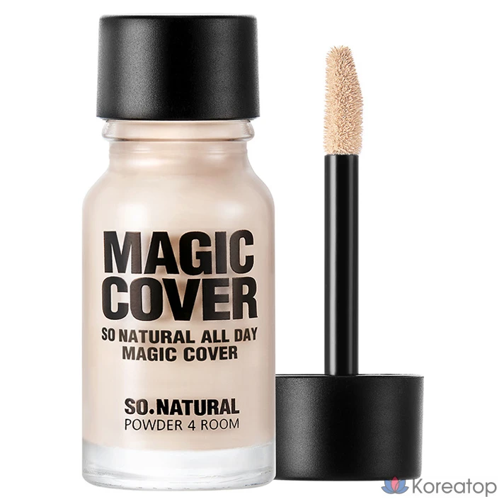 Консилер So Natural All Day Magic Cover Concealer, 10 мл, 1 шт.