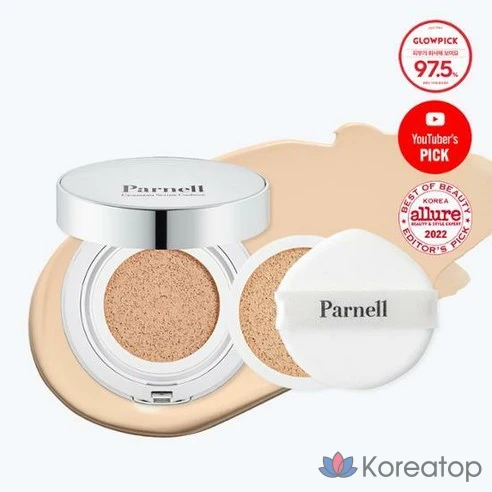 Кушон Parnell Cicamanu Serum Cushion (пудра + сменный блок), оттенок 21, 1 шт.