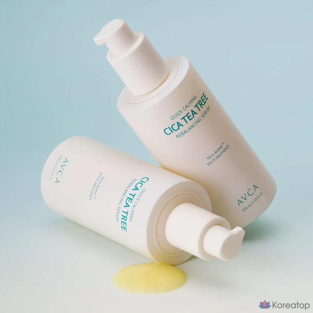 Сыворотка AVCA Quick Calming Cica Tea Tree Rebalancing, 100 мл, 1 шт.