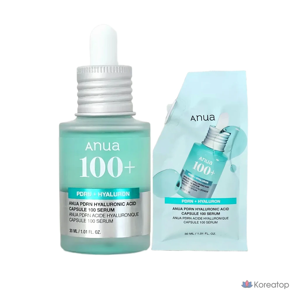 Сыворотка Anua PDRN Hyaluronic Acid Capsule 100 Serum, 60 мл, 1 шт.