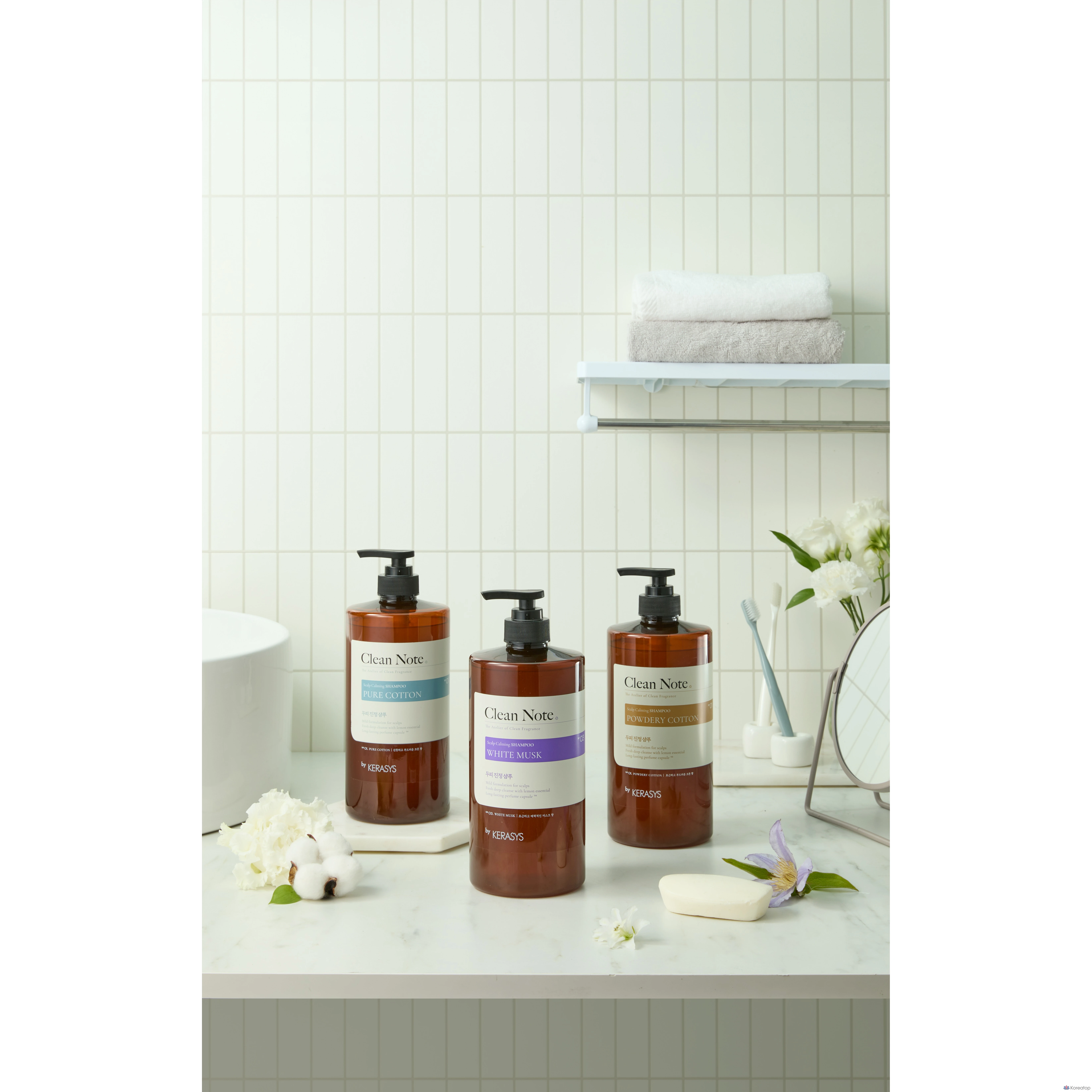 Шампунь KeraSys Clean Note Shampoo White Musk, 1 л, 1 шт.