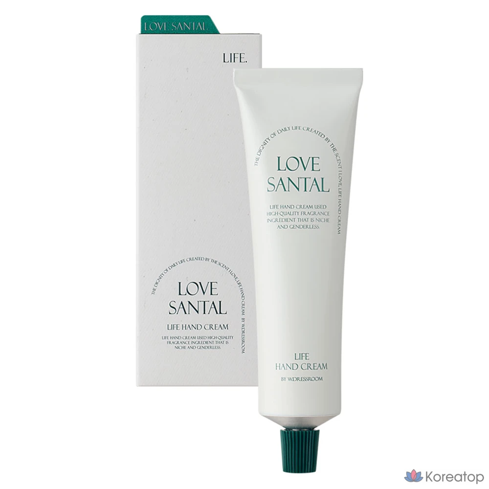 Крем для рук W.Dressroom Life Hand Cream Love Santal, 50 мл, 1 шт.