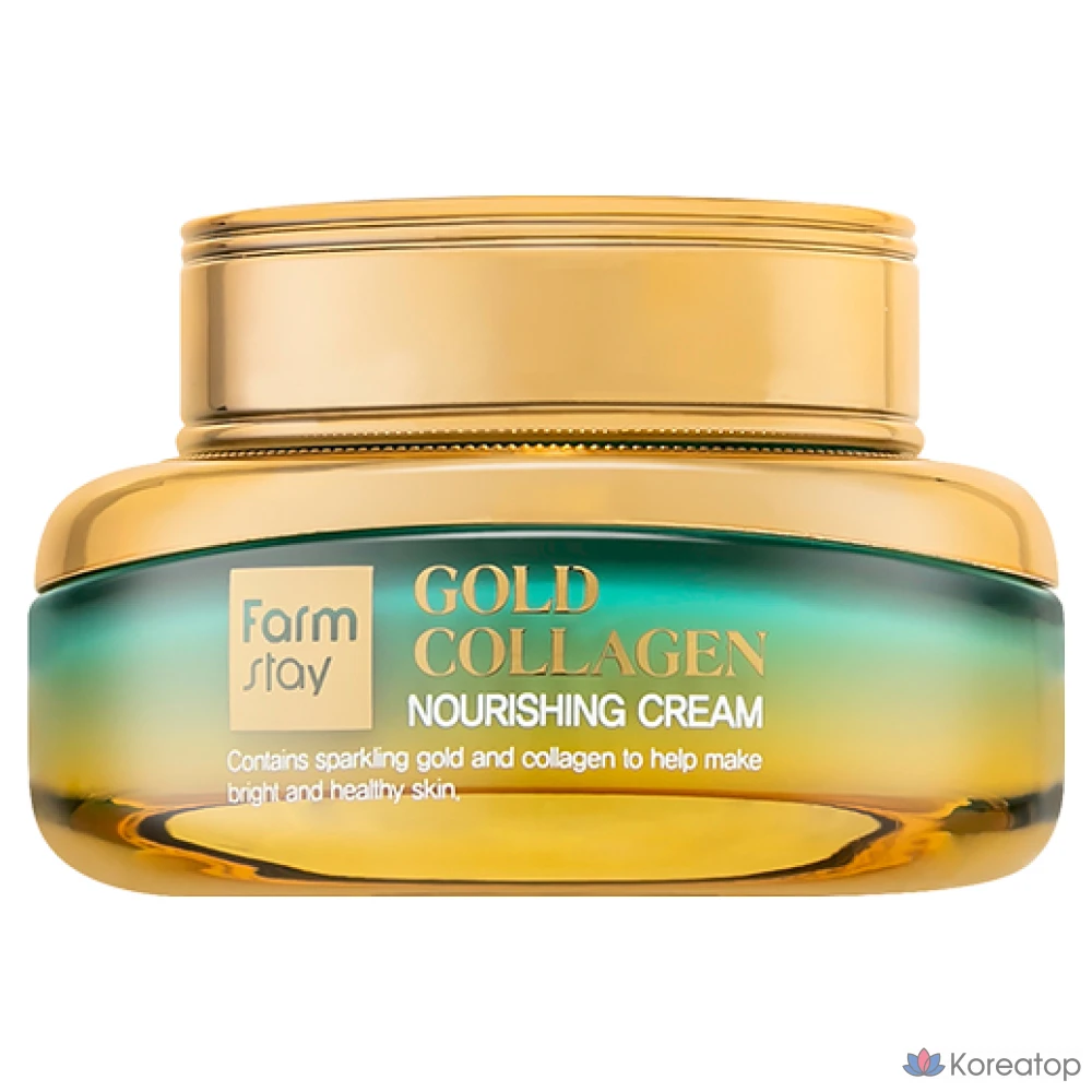 Крем FarmStay Gold Collagen Nourishing Cream, 55 мл, 1 шт.