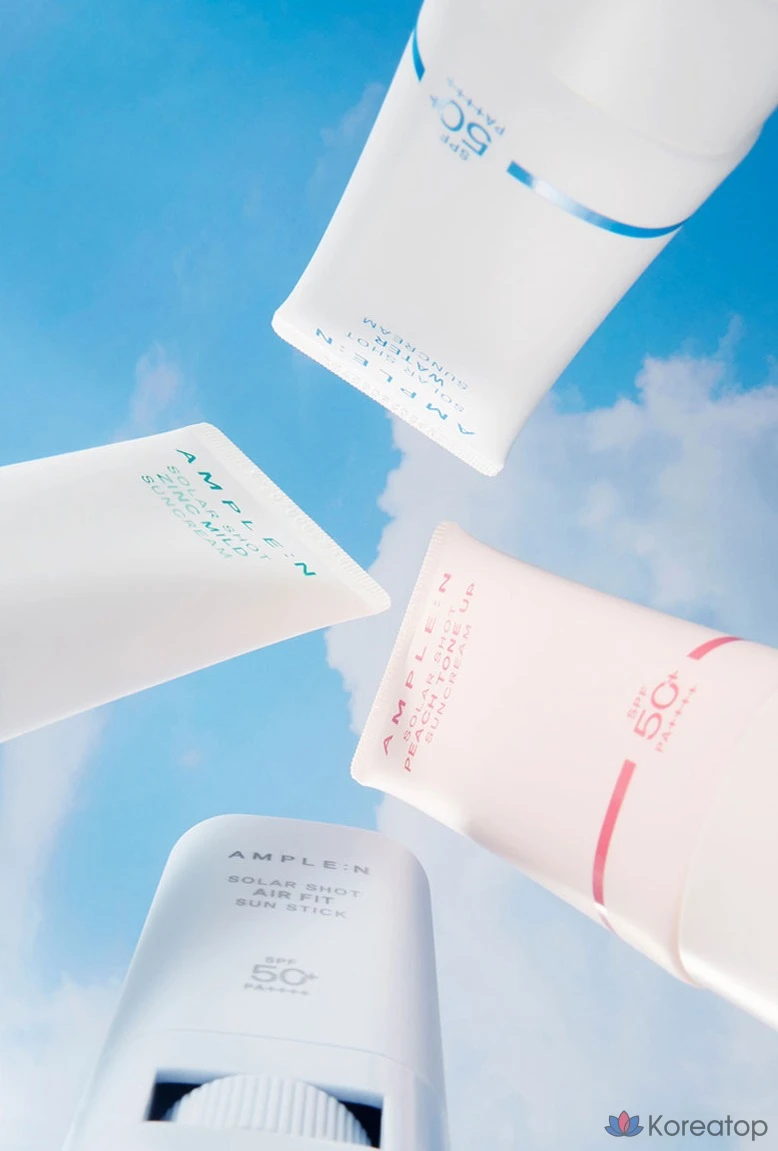 Солнцезащитный стик AMPLE:N Solar Shot Air Fit Sun Stick SPF50+ PA++++, 20 г, 1 шт.