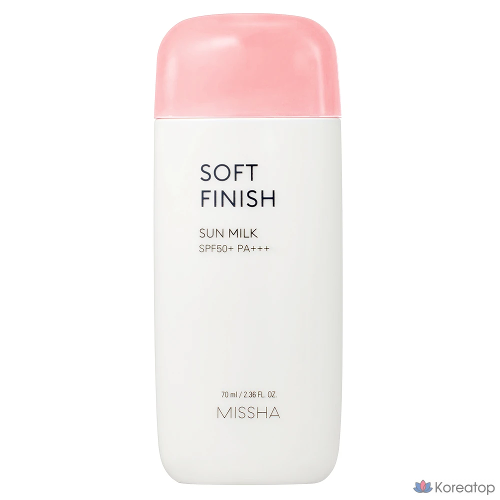 Солнцезащитный крем Missha All Around Safe Block Soft Finish Sun Milk SPF50+ PA+++, 70 мл, 1 шт.