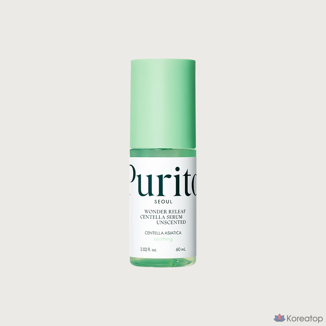 Сыворотка PURITO Seoul Wonder Relief Centella Serum Unscented, 60 мл, 1 шт.