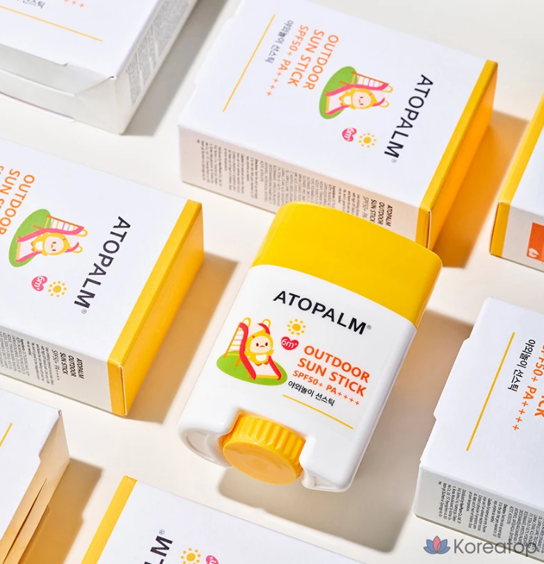 Солнцезащитный стик Atopalm Outdoor Play Sun Stick SPF50+ PA++++, 21 г, 1 шт.