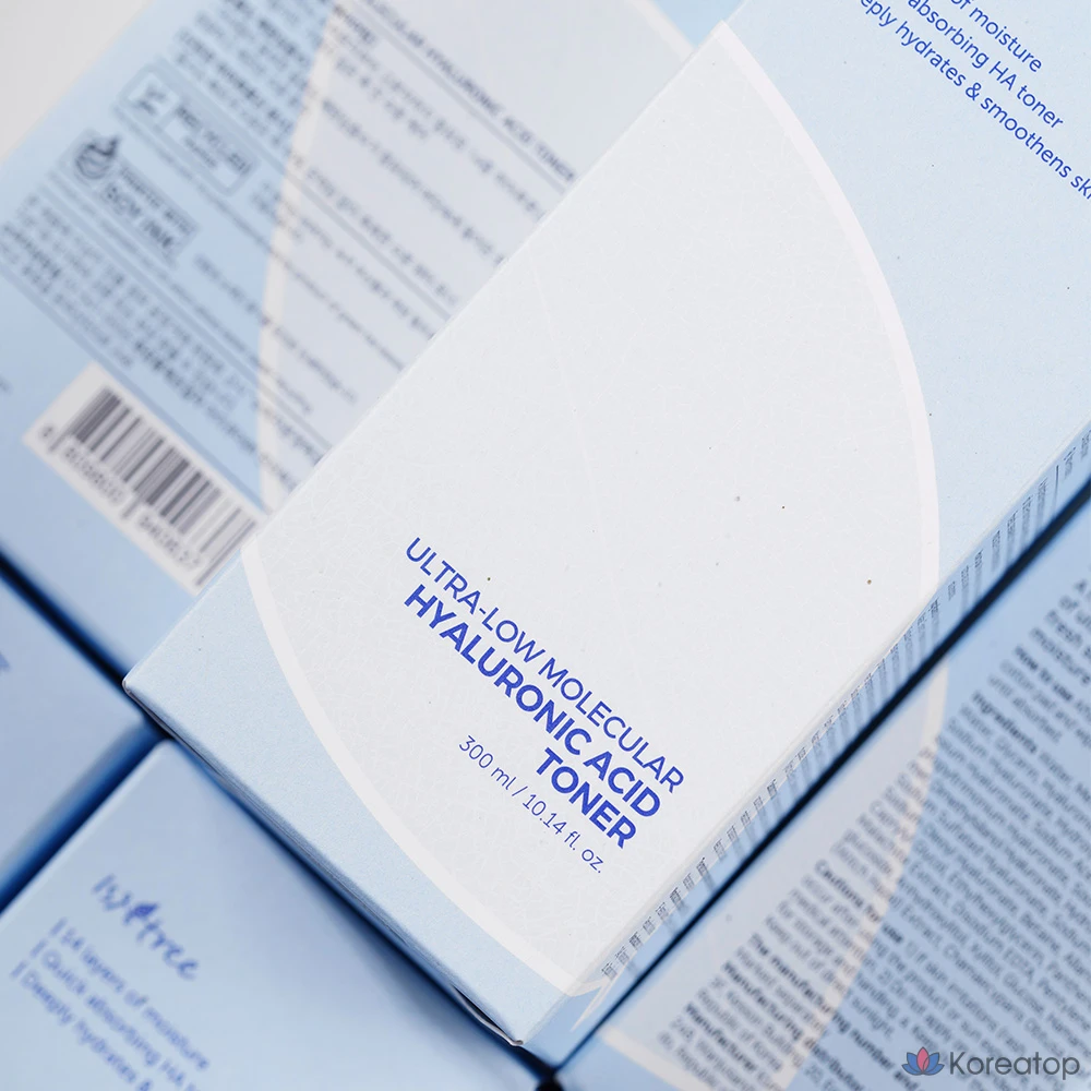 Тонер IsNtree Ultra-Low Molecular Hyaluronic Acid Toner, 300 мл, 1 шт.