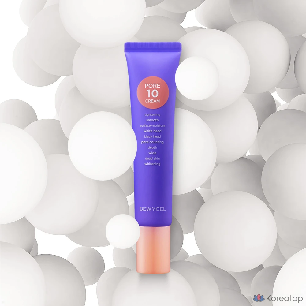 Крем для сужения пор DEWYCEL Pore Ten Cream Special Set (Full Size + Mini), 1 шт.
