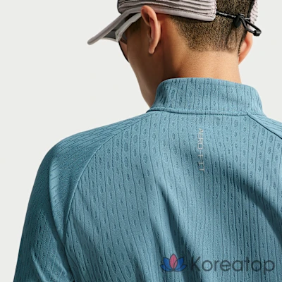 Лонгслив на молнии мужской Nike Stride Aero Fit Half-Zip Mid Layer