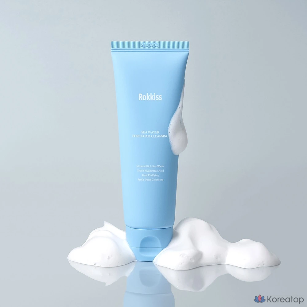 Пенка для умывания Rokkiss Sea Water Pore Foam Cleansing, 120 мл, 1 шт.